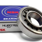 NSK Japan NU207 ET Cylindrical Roller Bearing 35X72X17 MM-0